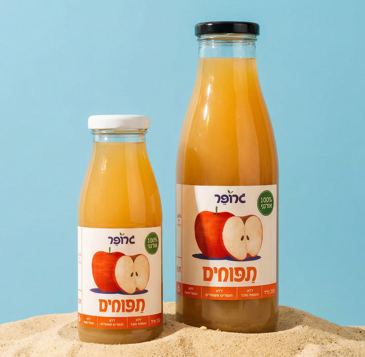 תפוחים - מארז בקבוקי זכוכית - drinkzeho.com