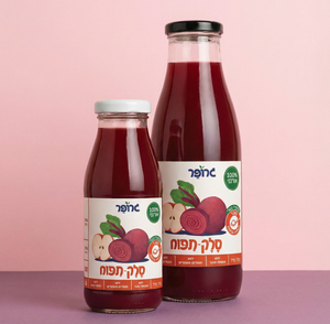 תפוח סלק - מארז בקבוקי זכוכית
