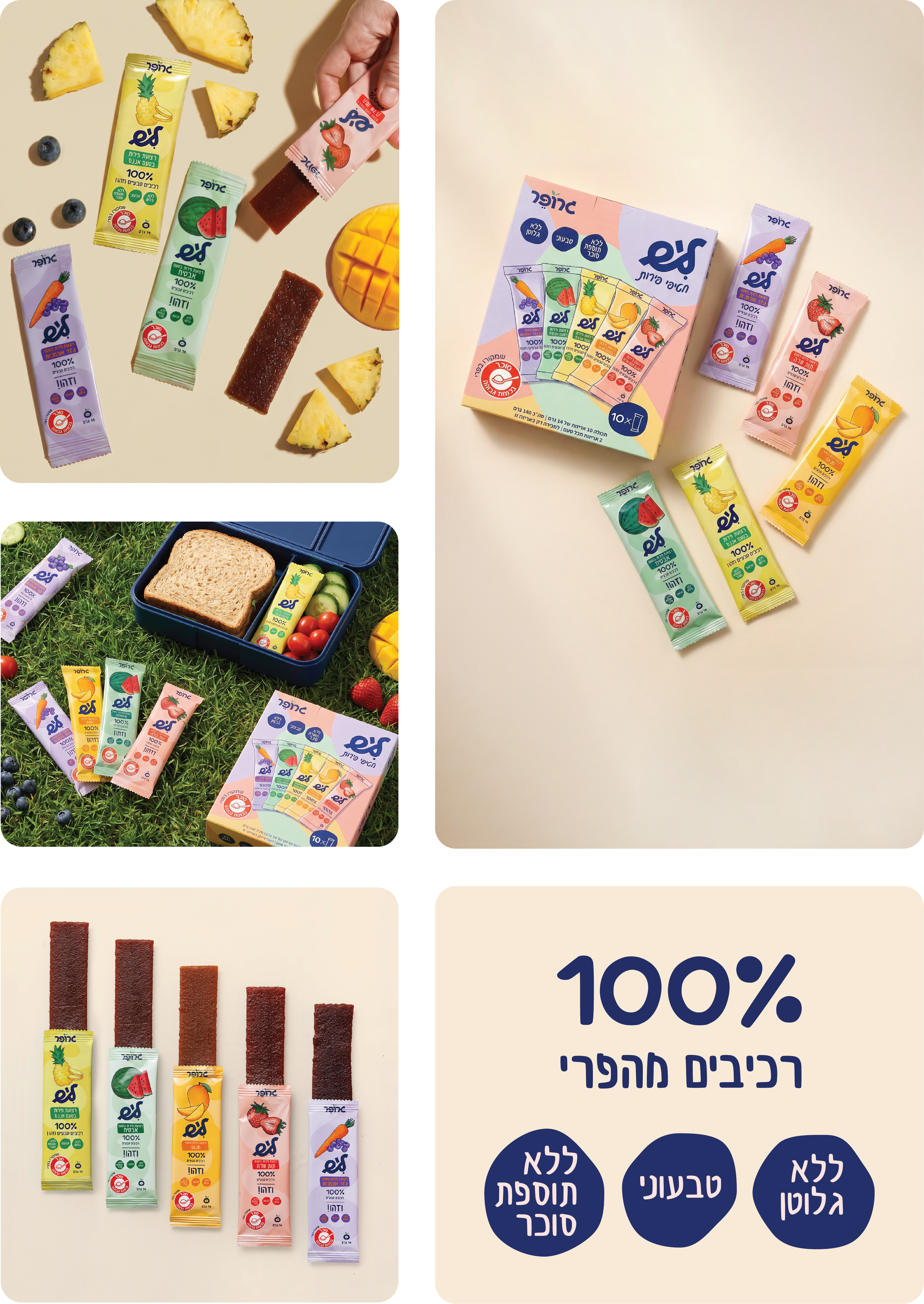 ליש מיקס - חמישה טעמים 10 יח׳